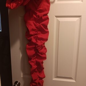 Fashion Nova Red Asymmetrical Dress